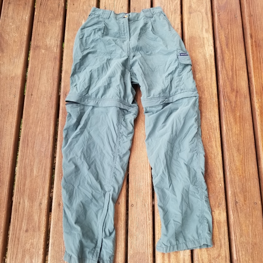 Green ExOfficio pants
